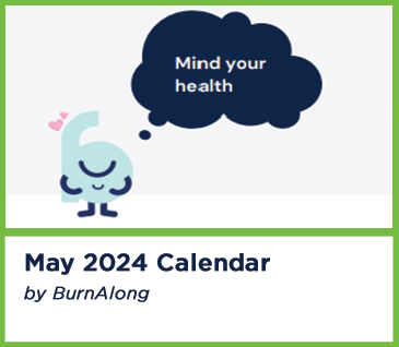 May BurnAlong Calendar