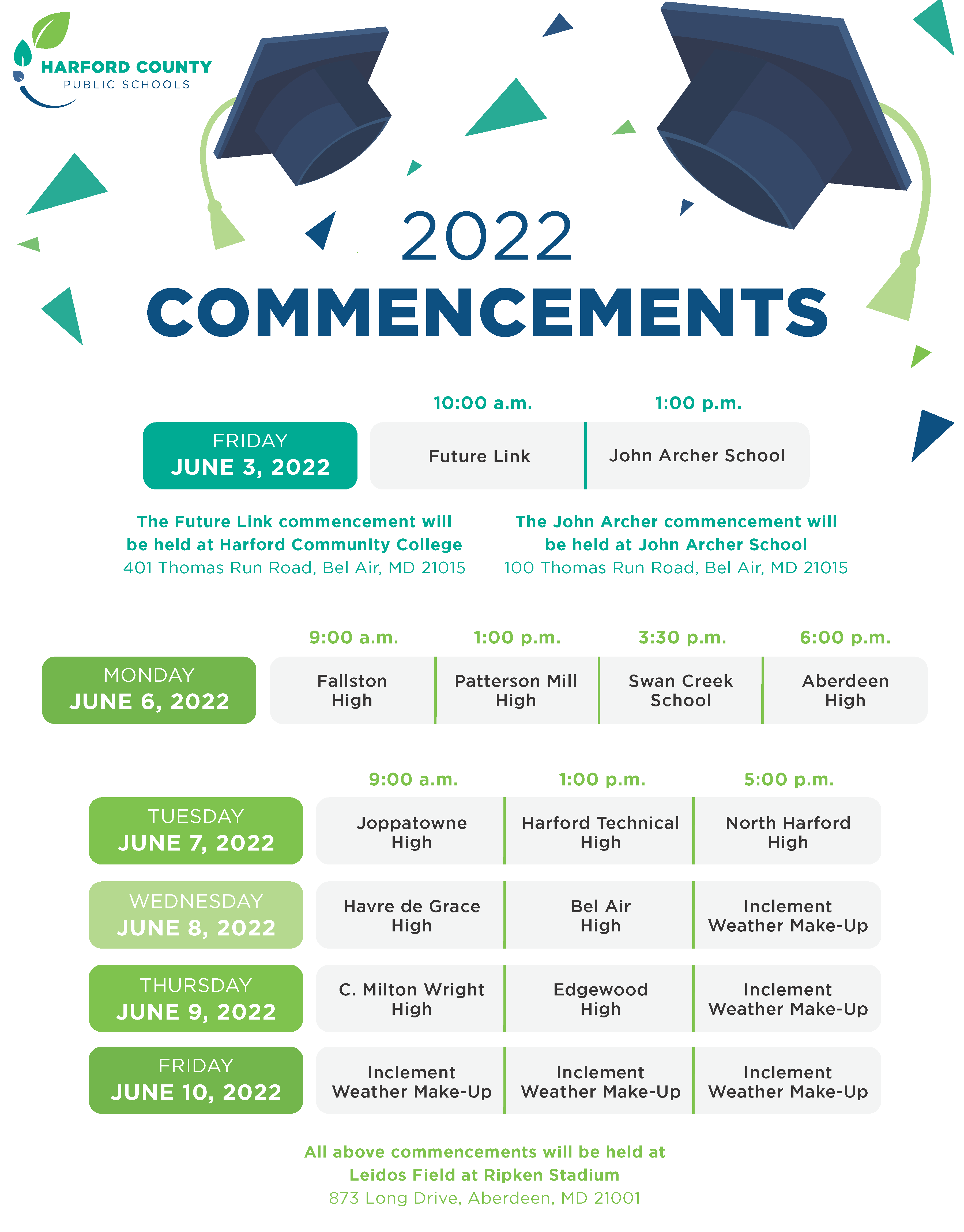 Harford Community College 2022 Calendar - Printable Calendar 2022