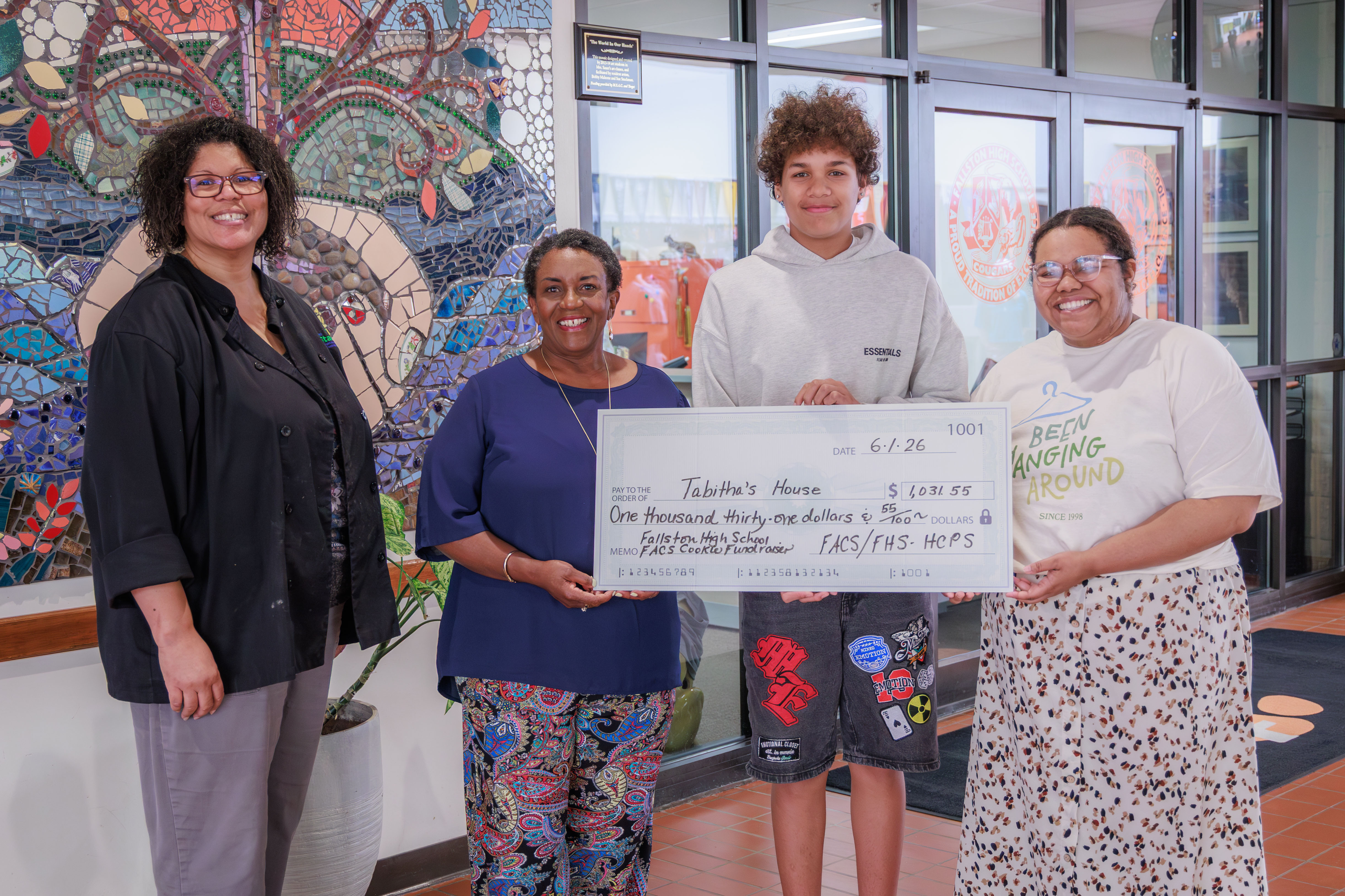 Fallston High School Students Raise More Than $1,000 for Local Nonprofit Tabitha