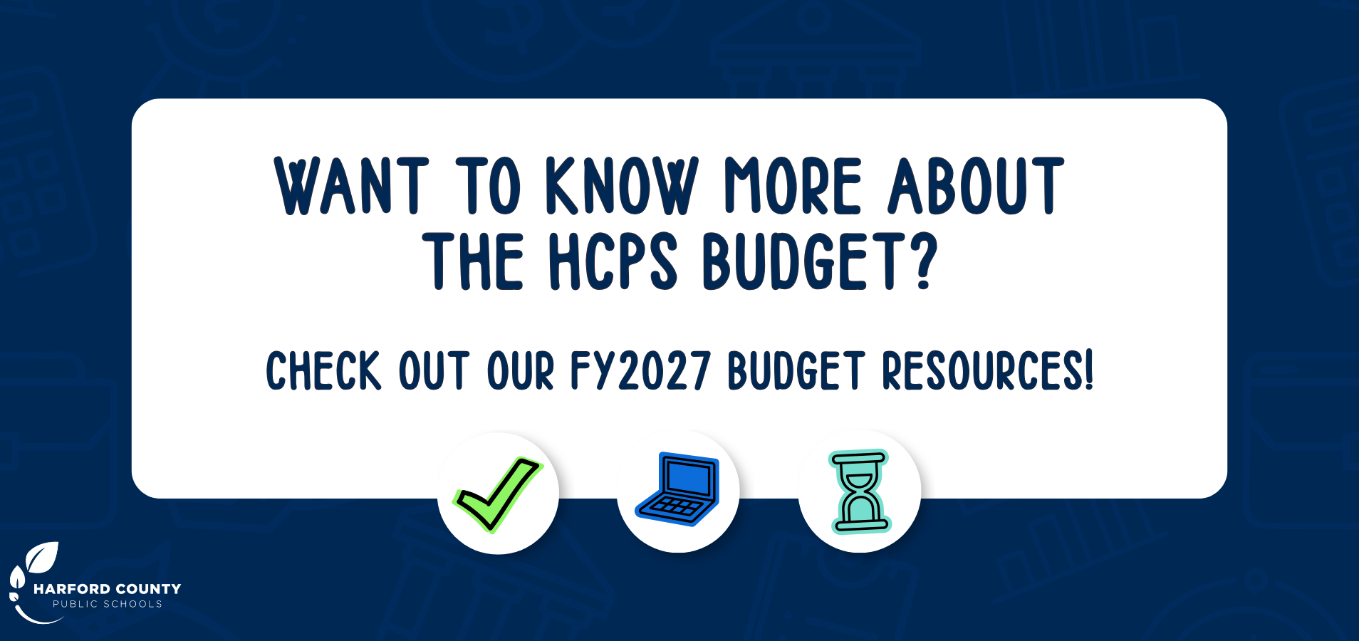 Want to know more about the HCPS budget? Check out our FY2027 budget resources!