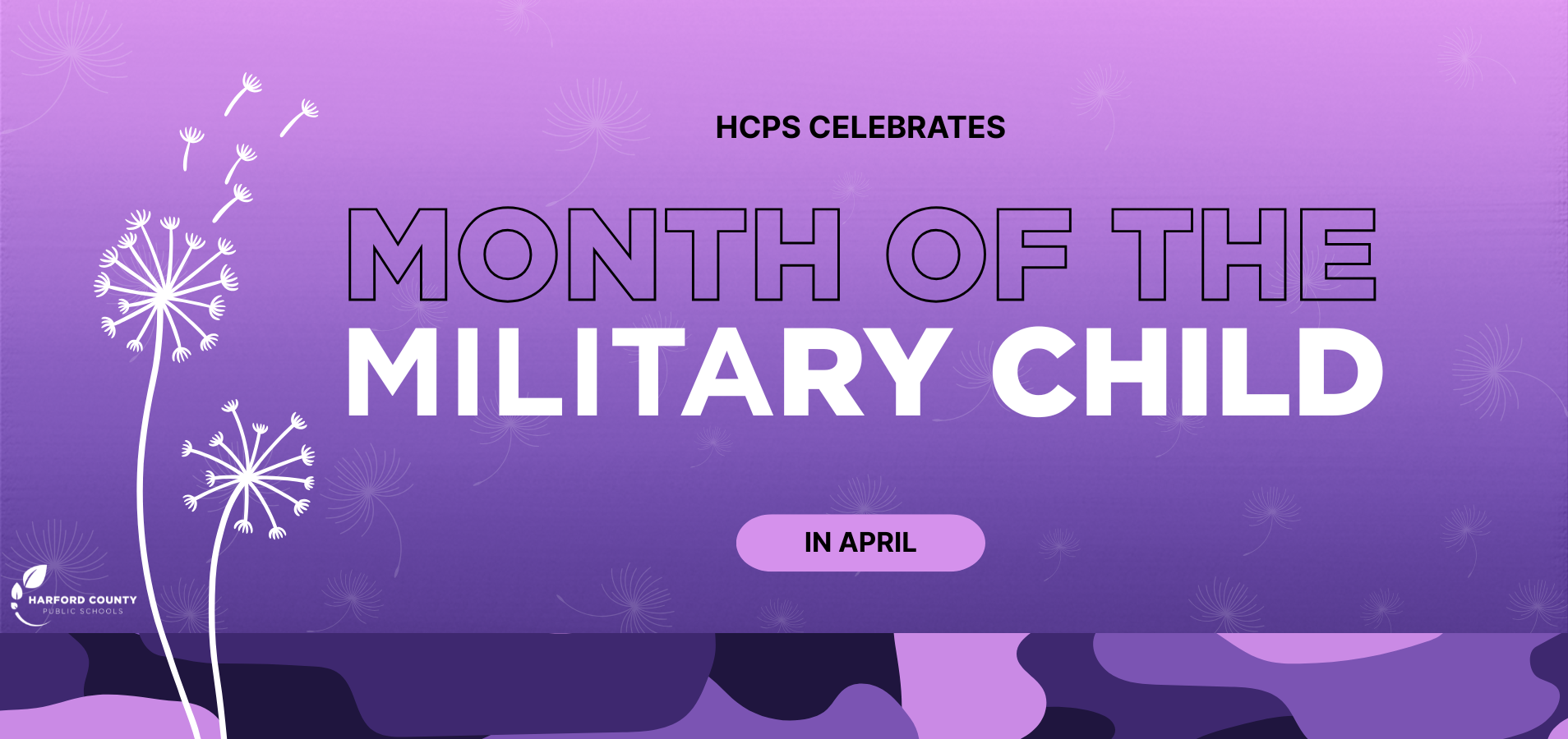HCPS Celebrates the Month of the Military Child in April