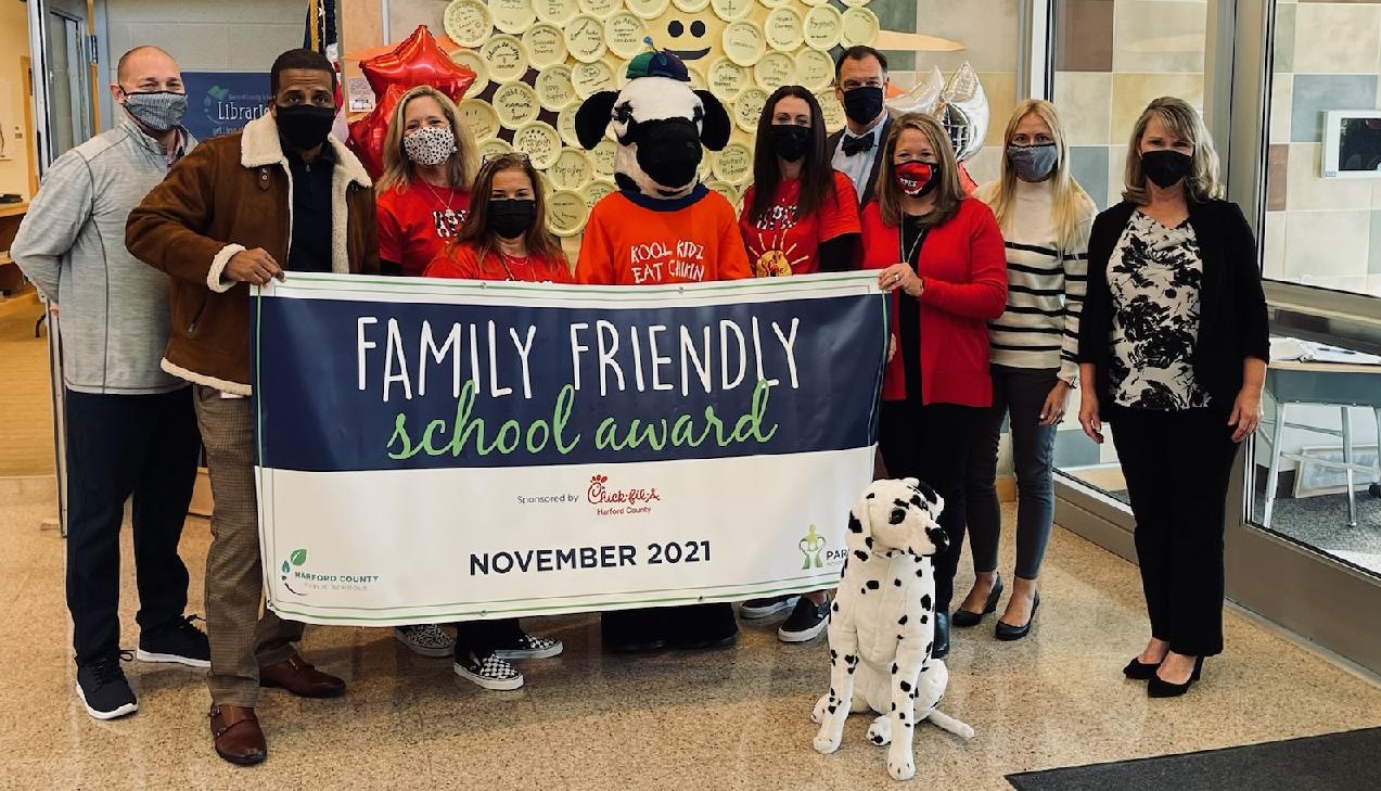 Red Pump Elementary School Named November Family Friendly School!