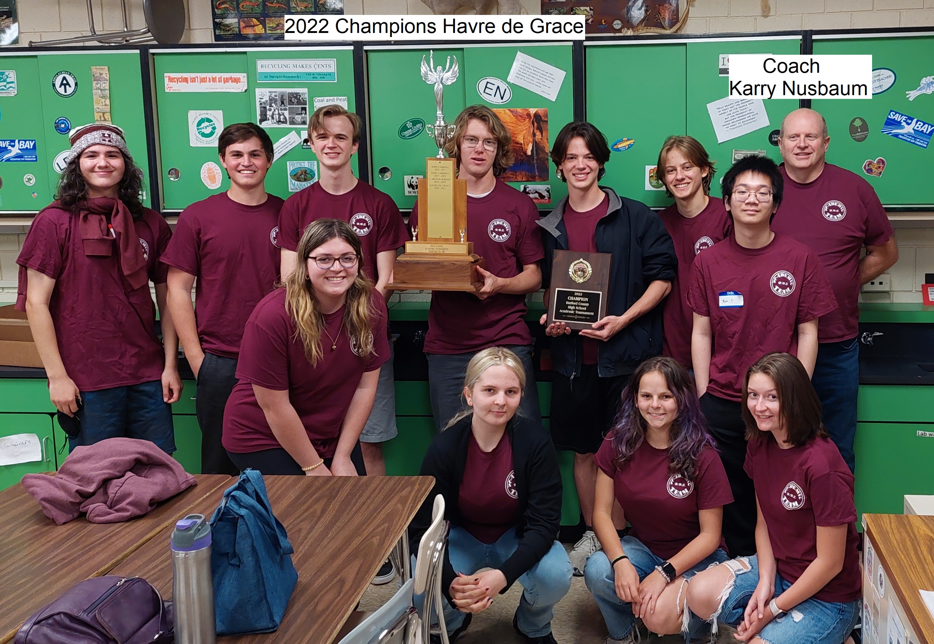 Havre de Grace Wins its Second Championship in the 37th Annual Harford County Academic Tournament