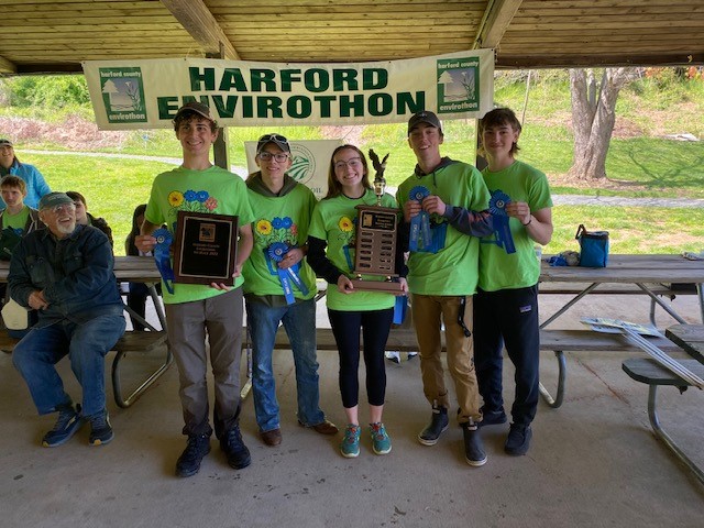 North Harford High School Takes First Place at County Envirothon Competition