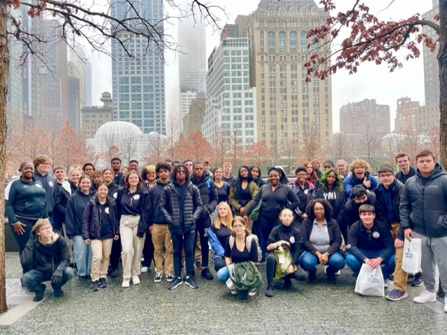 Photo of Homeland Security and Emergency Preparedness Program Students Visit 9/11 Memorial Museum